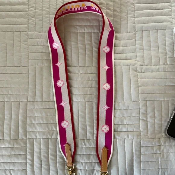 Louis Vuitton Jacquard Speedy Shoulder Strap - Picture 3 of 4